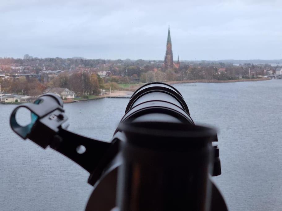 Traumblick! Mitten Im Wasser, Den Wolken Ganz Nah! シュレースヴィヒ エクステリア 写真